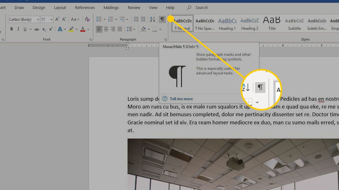 how to remove table headings in microsoft word